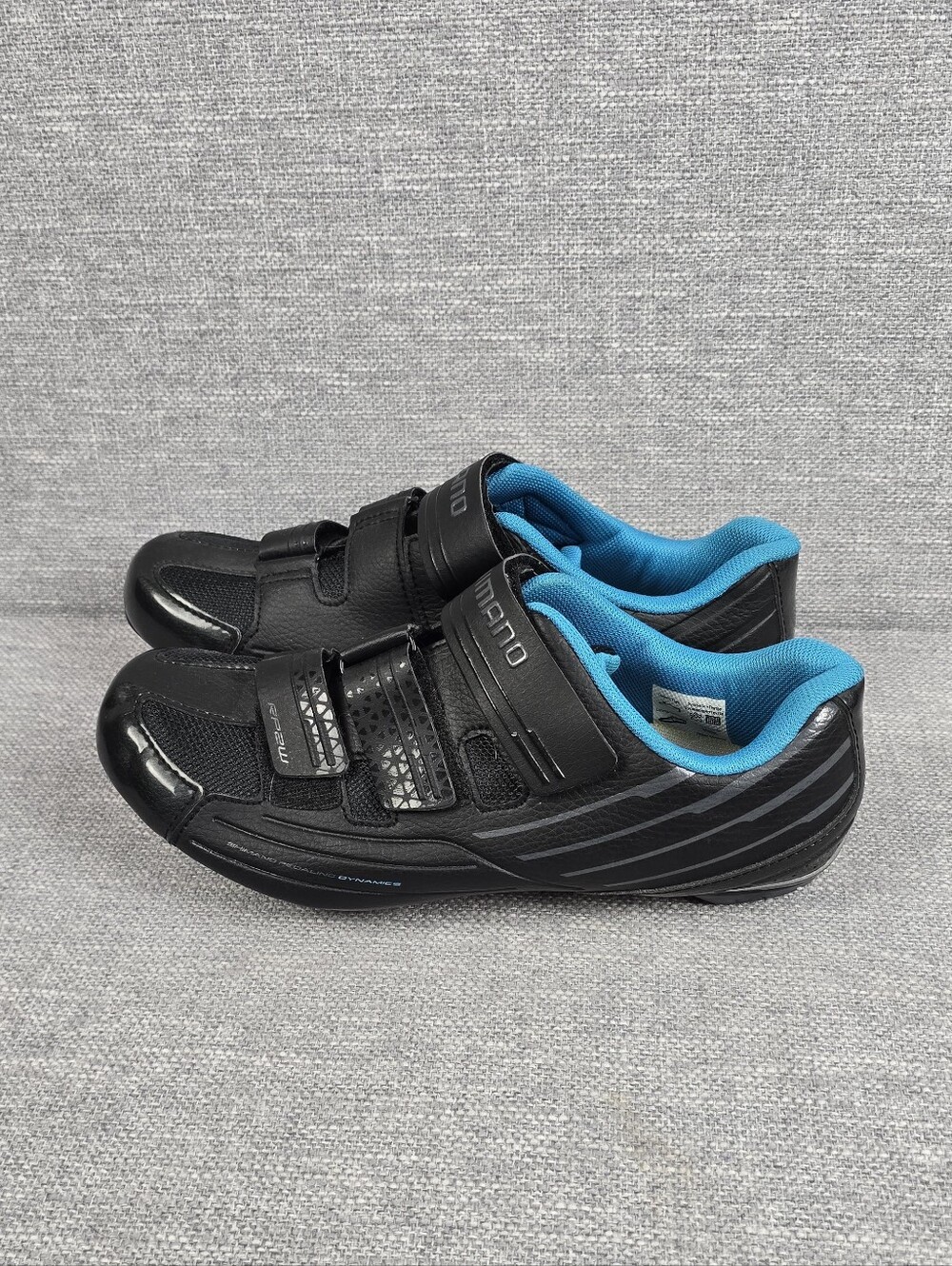 Shimano Dynalast RP2W Womens Cycling Shoes Teal/Black Sz 41 US 8.5